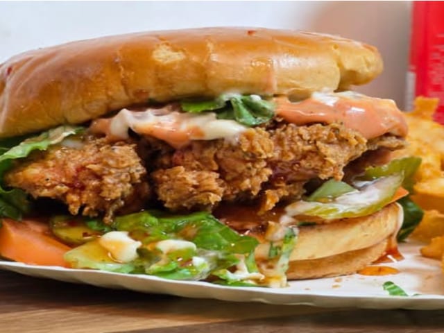 Fried Chicken Sandwich.